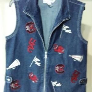 South Carolina gamecocks colorful design size Med